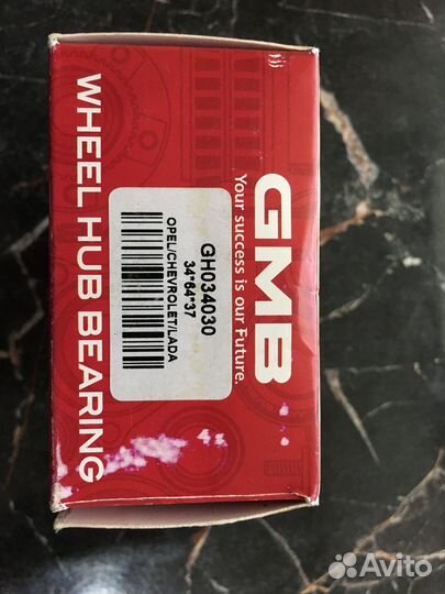 Подшипник ступицы передней GMB GH034030