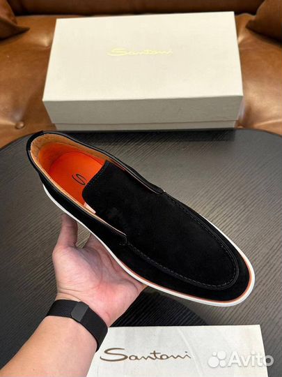 Лоферы мужские Santoni