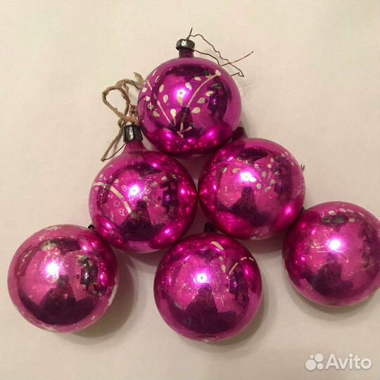 Елочные игрушки СССР