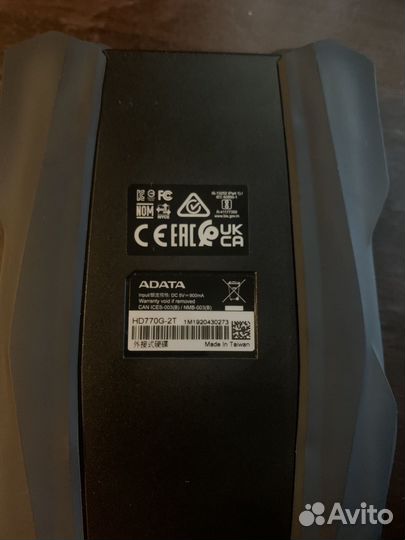Внешний жесткий диск adata 2tb