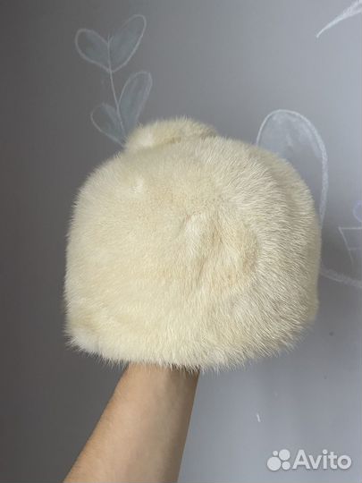 Норковая шапка женская