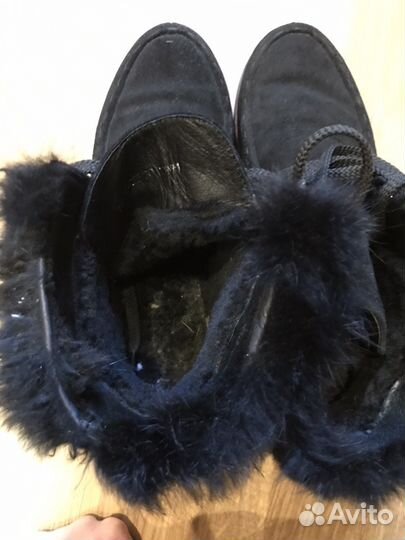 Зимние полуботинки