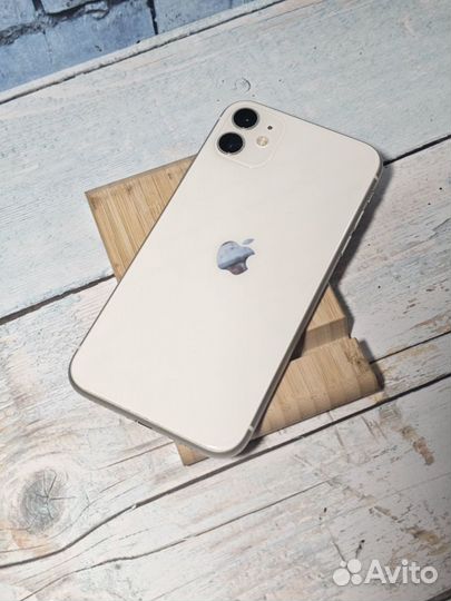 iPhone 11 64gb, новый усиленный аккум., сим+есим