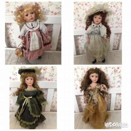 Куклы фарфоровые