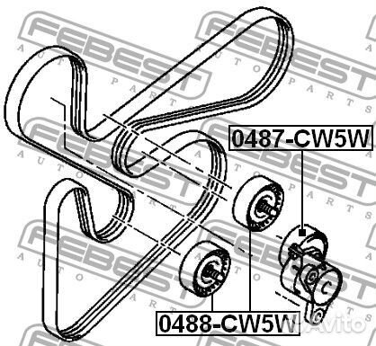 Ролик обводной