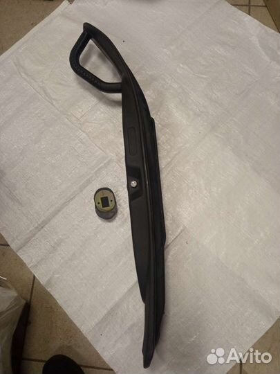 Лыжа пластик на снегоход Тайга и др. (в сборе)