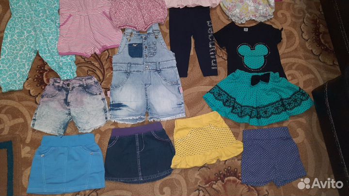 Пакет одежды для девочки 1-2 года