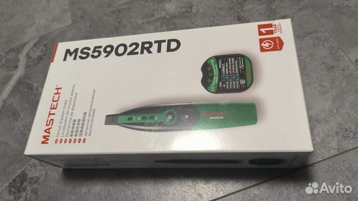 Детектор, тестер mastech MS5902RTD