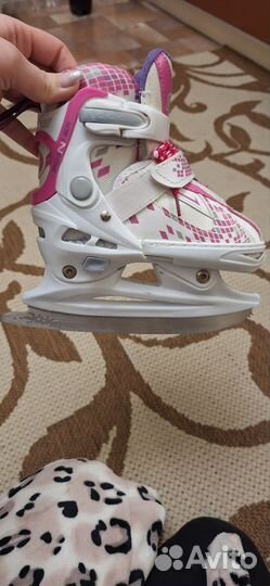 Коньки детские раздвижные р 27 30
