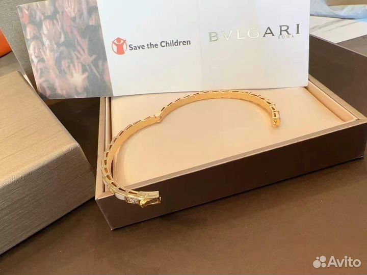 Браслет Bvlgari serpenti розовое золото