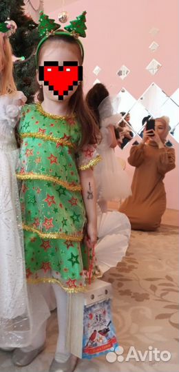 Платье елочки 104 110