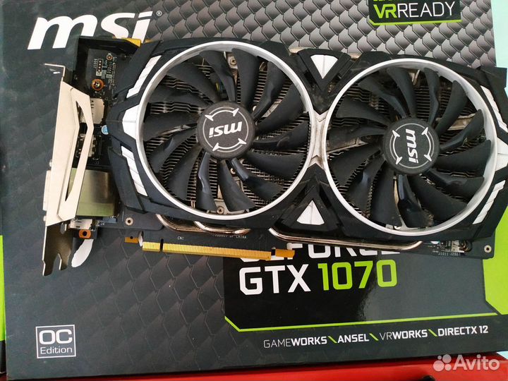 Видеокарты gtx 1070 1080ti p-104
