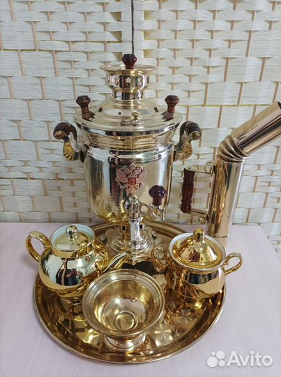 Самовар на дровах Герб Тула