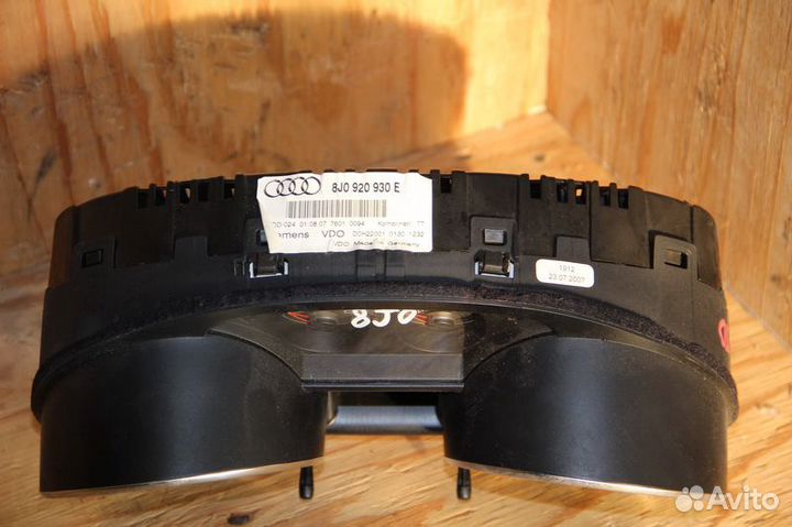 Спидометр audi TT 8J3 BWA