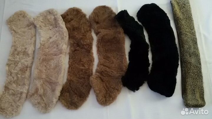 Куски натурального меха