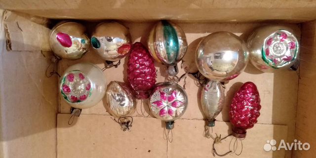 Елочные игрушки СССР