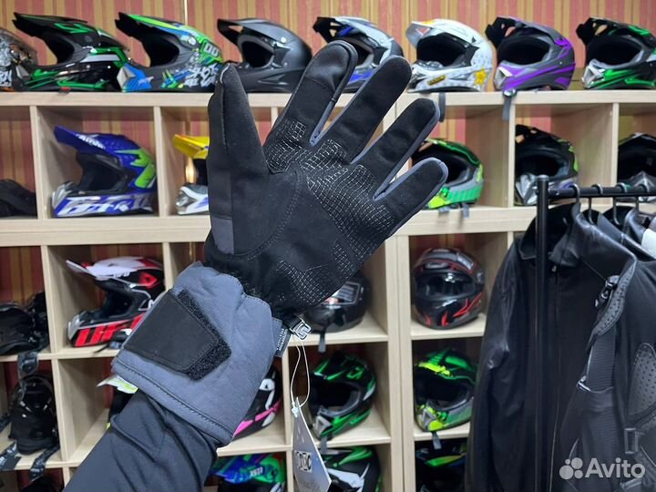 Перчатки для мотоцикла зимние мотоперчатки на мото