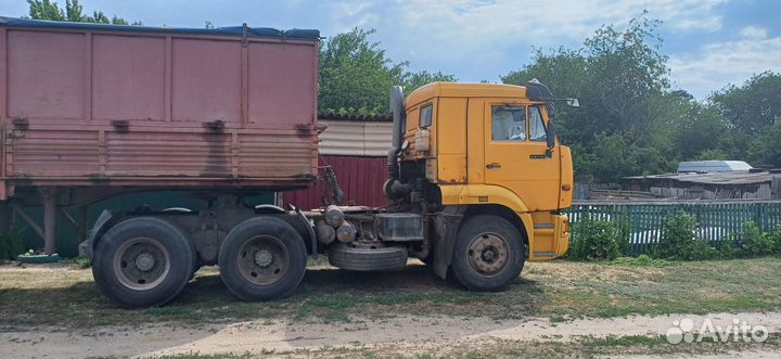 КАМАЗ 65116-62 с полуприцепом, 2012