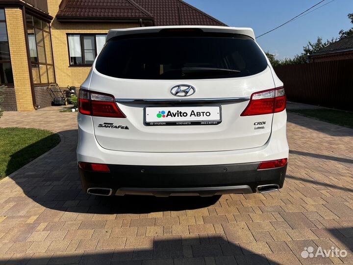 Hyundai Grand Santa Fe 2.2 AT, 2014, 144 500 км