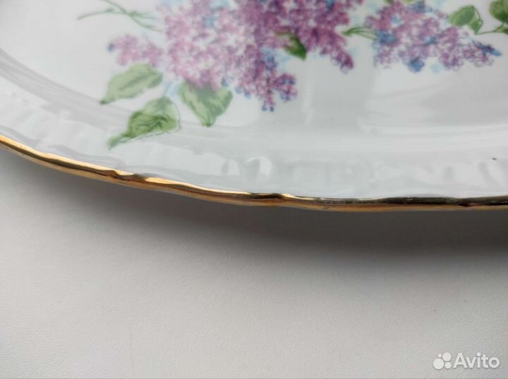 Блюдо овальное селедочница Вербилки Гарднер