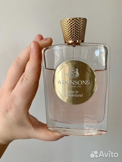 Парфюмерная вода atkinsons rose in wonderland