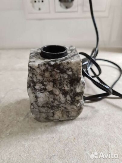 Светильник из селенита