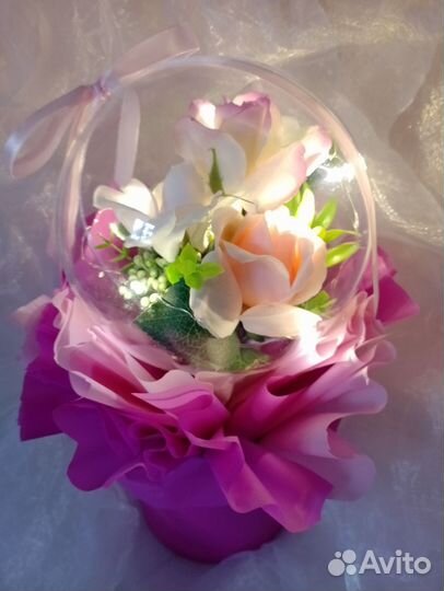 Букеты из мыла на день учителя