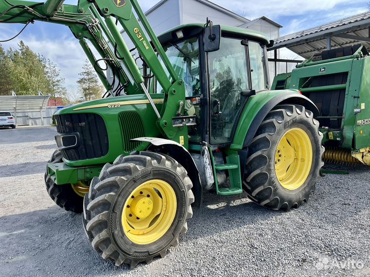 Трактор John Deere 6220 с КУН, 2008