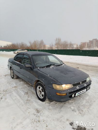 Toyota Corolla 1.3 МТ, 1994, 350 000 км