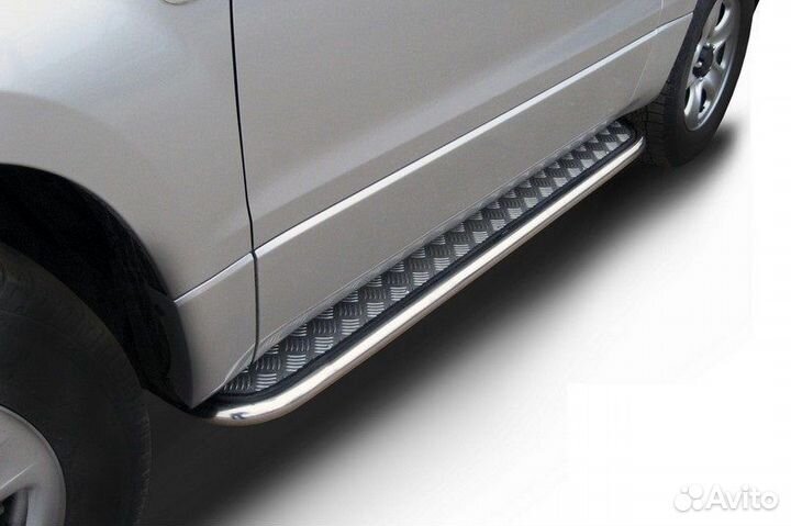 Защита порогов Suzuki grand vitara (2008) 3 дв