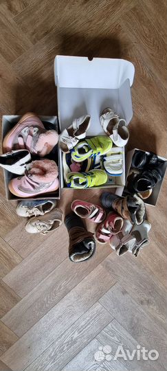 Обувь пакетом на девочку