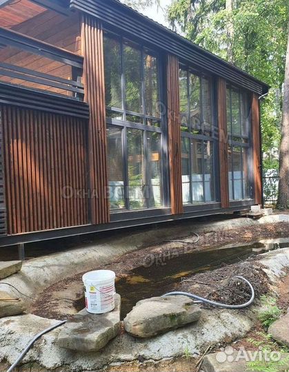 Остекление окон и балконов пвх