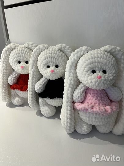 Мягкая игрушка зайчик