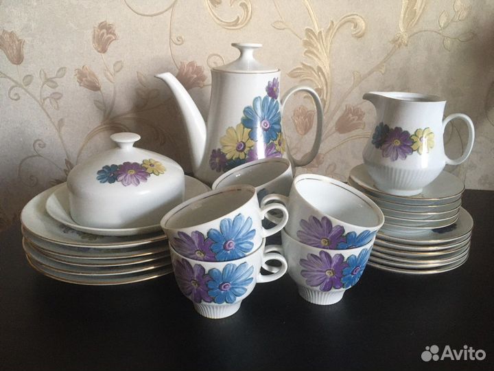 Сервиз кофейный гдр