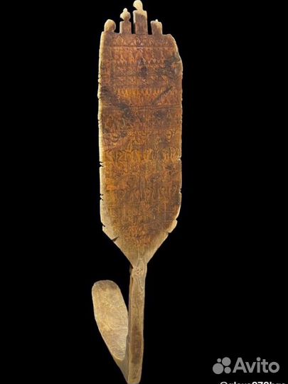 Старинная мезенская прялка 19 век