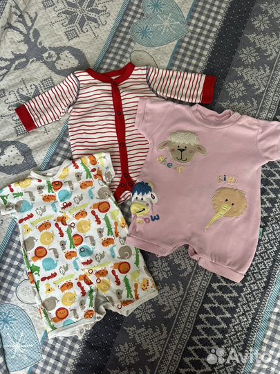 Детские вещи(песочники) 62-68 (цена за всё)