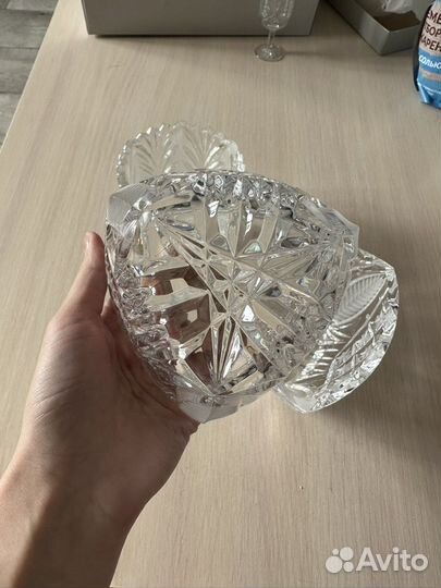 Вазы хрустальные СССР