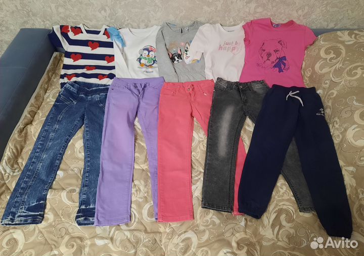 Пакет одежды д/девочки 122-128 (Acoola и др)