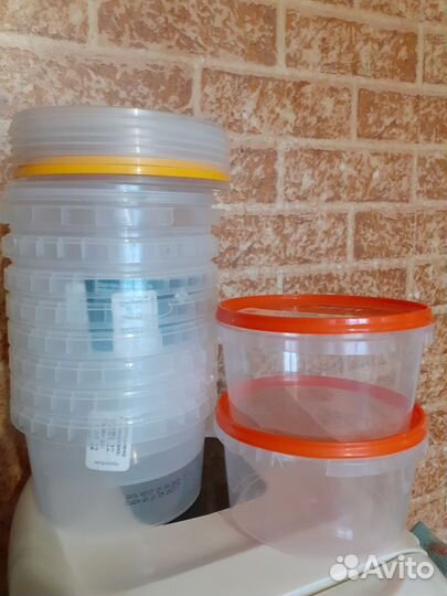 Ведро пластиковое