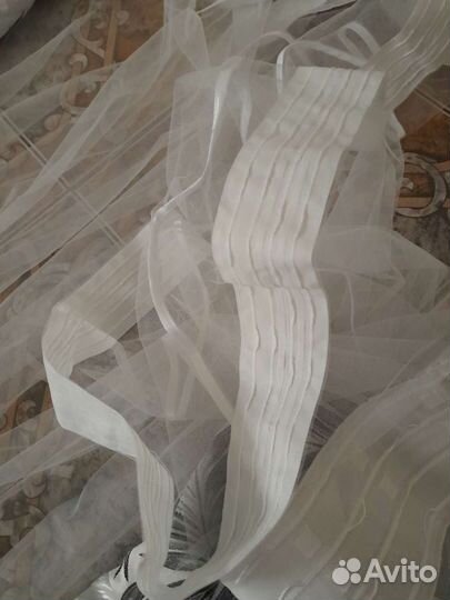 Шторы,новый готовый комплект,высота 3.17м