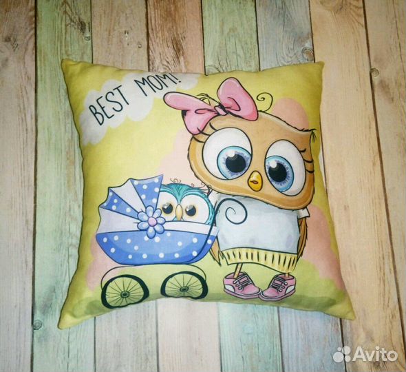 Подушка декоративная совы