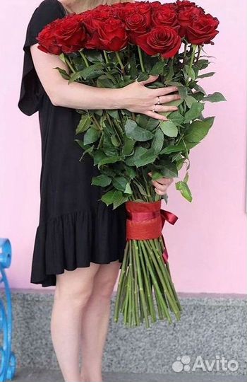 Высокие розы