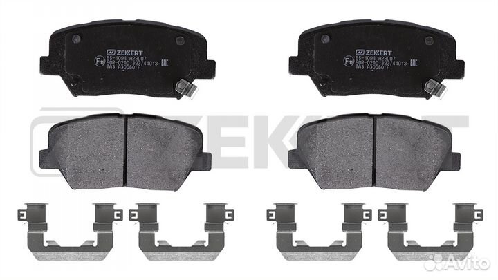 Колодки торм. диск. передн. Kia Seltos 19- Carens IV 13- K9 II 19- Hyundai Santa Fe III 12- Gran