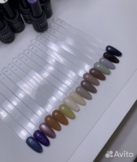 Гель-лак для ногтей inox + куча лаков