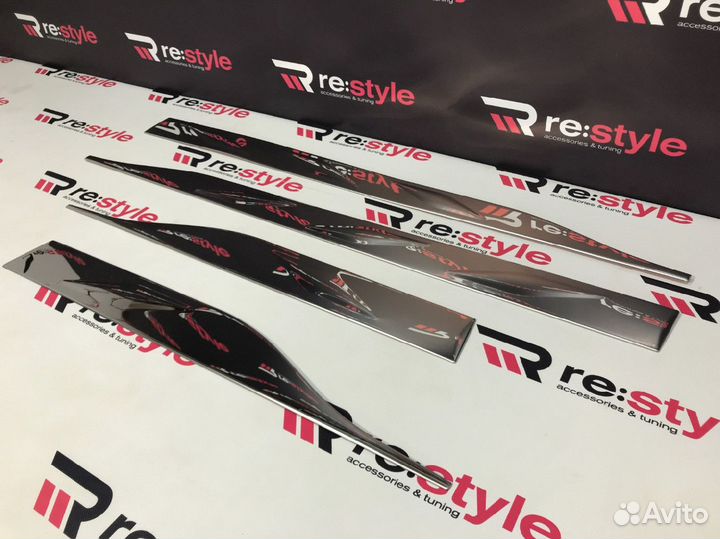 Молдинги дверей Toyota Rav4 (XA50) с20г U2686