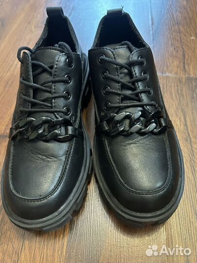 Ботинки для девочки 36 размер школьные