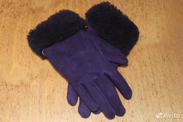 Перчатки зимние женские и шапка