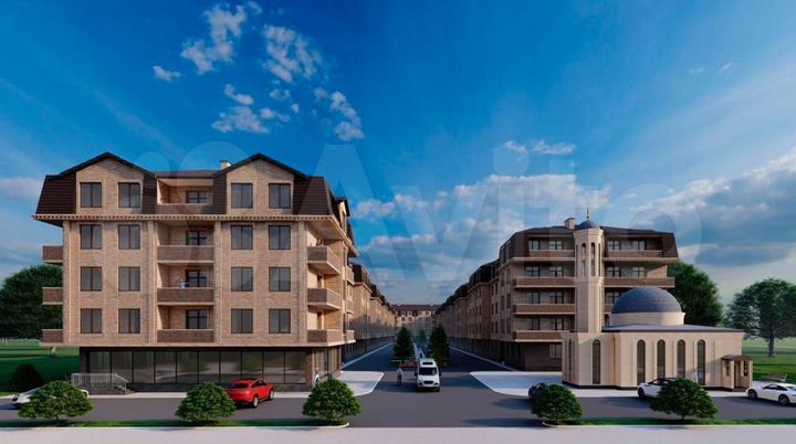 2-к. квартира, 63 м², 3/5 эт.