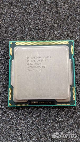 Процессор Intel Core i7 870 Socket LGA1156