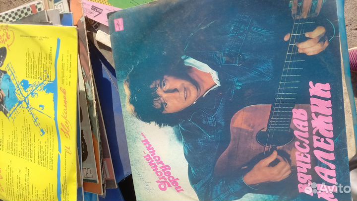 Виниловые пластинки СССР